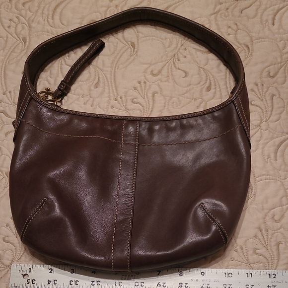 Coach Brown Leather Women's Purse With a Coach Dust Bag - Picture 2 of 9
